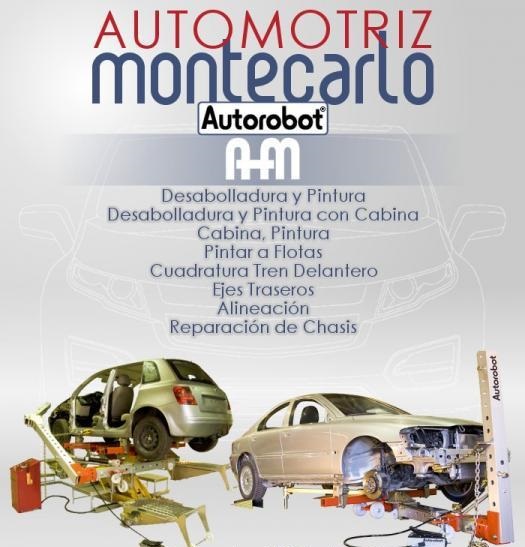 Automotriz Montecarlo pone a disposición el servicio de desabolladura y pintura de vehículos. Contamos con infraestructura de punta para la reparación de vehículos chocados.